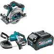 Makita GBP01Z Portable Band Saw W/ GSH05Z Circular Saw and FREE BL4040 Battery