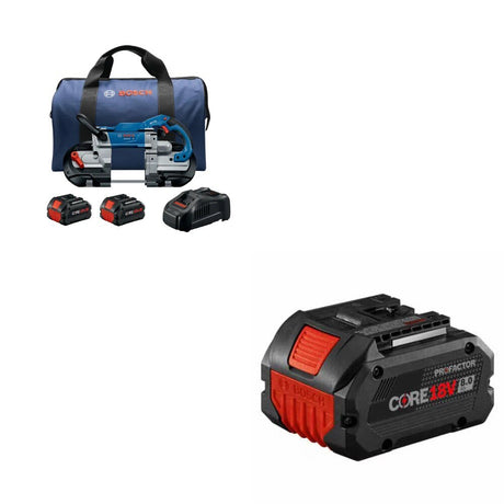 Bosch GCB18V-5B26 Saw Kit W/ FREE GBA18V80 8.0Ah CORE18V Battery