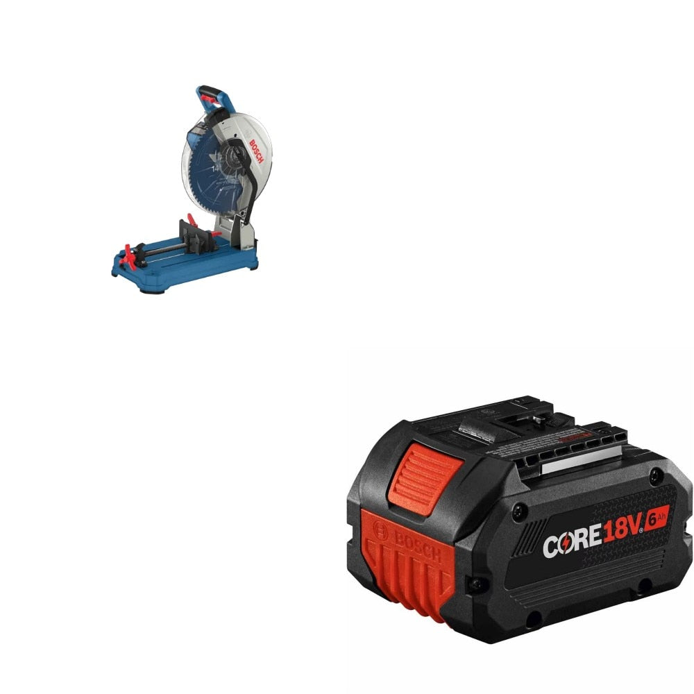 Bosch GCD18V-14N 14" 18V Dry Cut Saw Kit W/ FREE GBA18V60 6Ah Battery