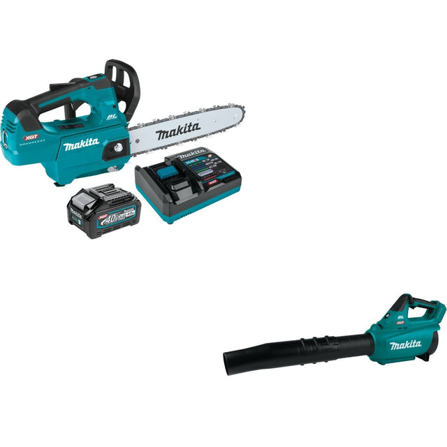 Makita GCU01M1 40V Top Handle Chain Saw Kit W/ FREE GBU01Z Blower