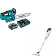 Makita GCU02M1 40V Max XGT 14" Chain Saw Kit W/ FREE GLC02Z 40V Max XGT Vacuum