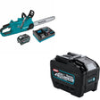 Makita GCU06T1 40V max XGT Brushless Cordless 18" Chain Saw Kit W/ BL4080F 8.0Ah Battery