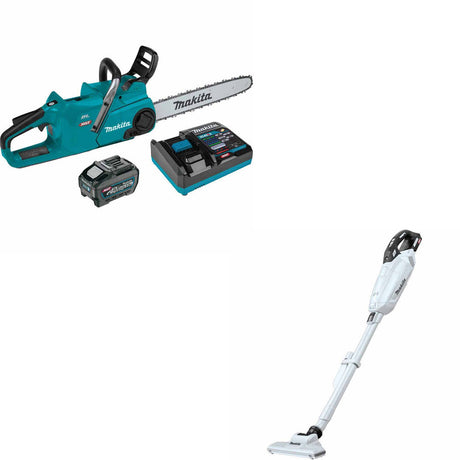 Makita GCU06T1 40V Max XGT 18" Chain Saw Kit W/ FREE GLC02Z 40V Max XGT Vacuum