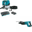 Makita GCV02PMX 40V Max Dust Extractor Kit W/ FREE GRH07Z 40V Max Rotary Hammer