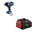 Bosch GDS18V-770CN 3/4 Impact Wrench Kit W/ FREE GBA18V60 6Ah Battery