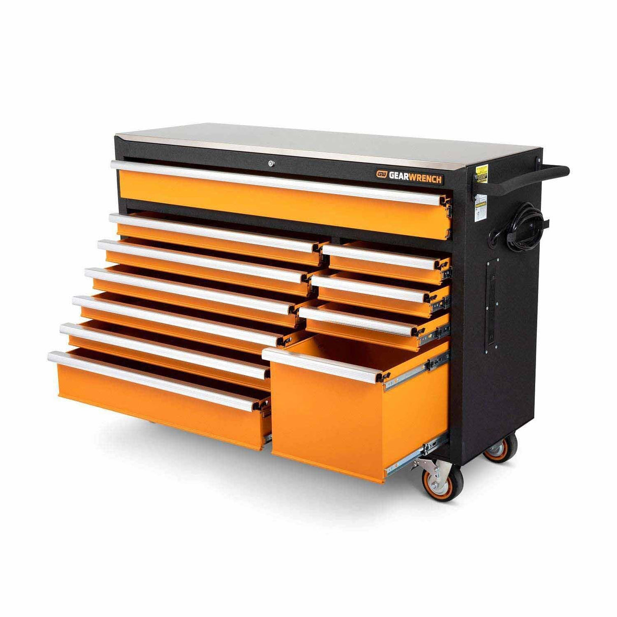 GEARWRENCH 83247 52" 11 Drawer GSX Series Rolling Tool Cabinet with Stainless Steel Worktop - 3