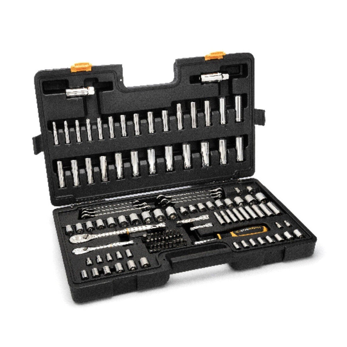 GearWrench GW90SCBMTS 1/4 in. and 3/8 in. Drive 90T SAE/Metric Mechanics Hand Tool Set (121 Piece) - 4