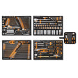 Gearwrench GWGMTK184 184 Piece 1/4, 3/8 and 1/2 Drive General Mechanics Tool Kit in Foam Trays (TAA Compliant)