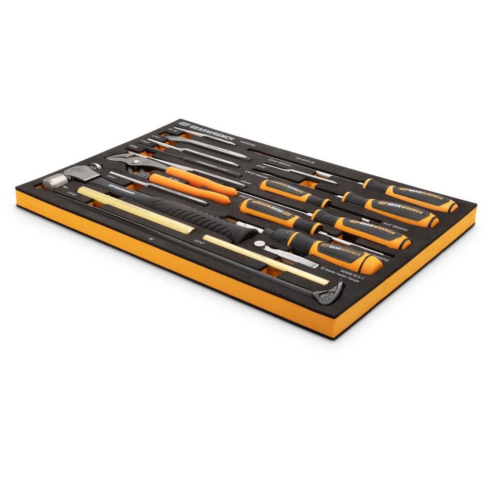 Gearwrench GWMSSTK01 27 Piece Striking Tools and Screwdriver Set in Foam Storage Tray (27 Piece) - 3