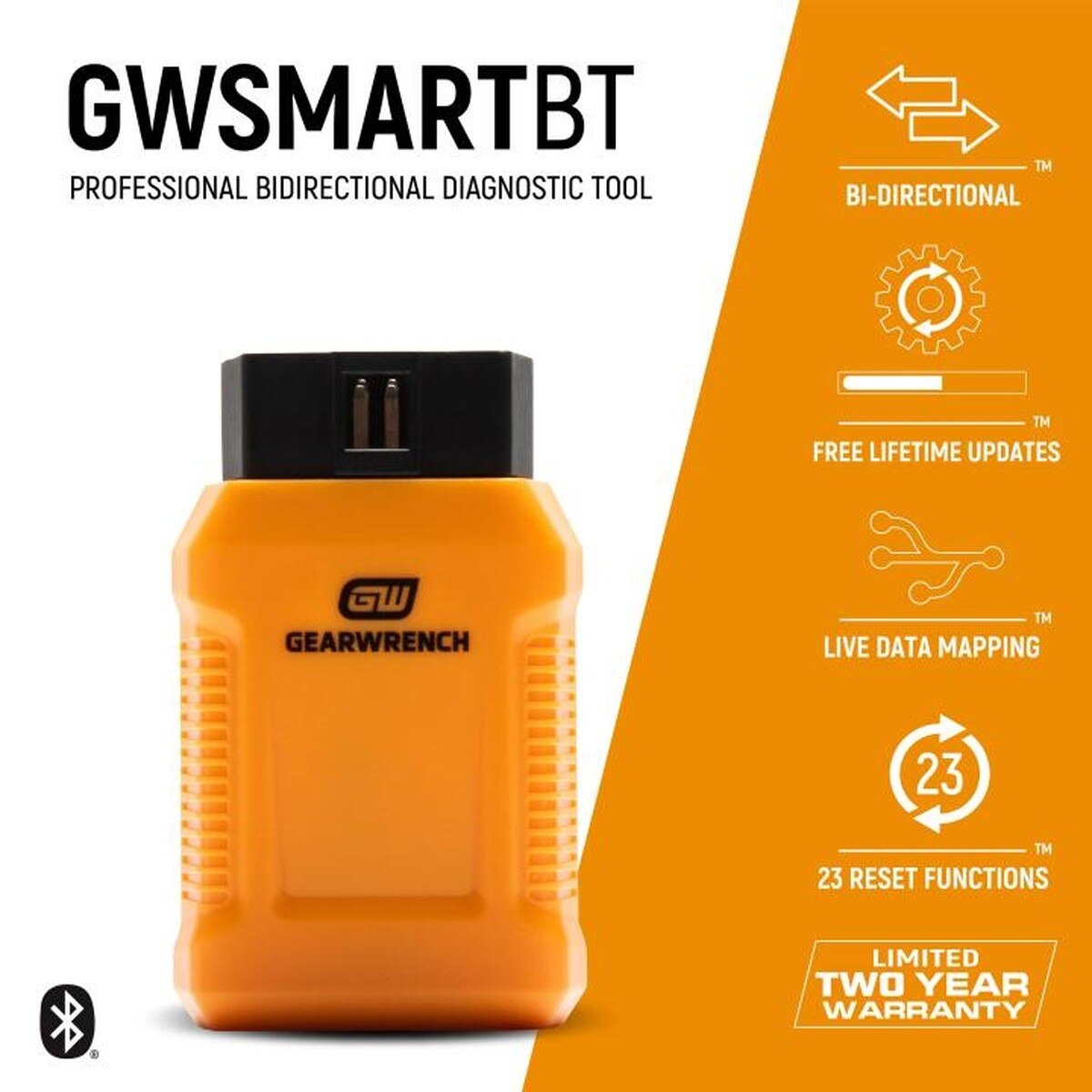 GearWrench GWSMARTBT4PK Pro Bidirectional Diagnostic Tool (4 Pack) - 4