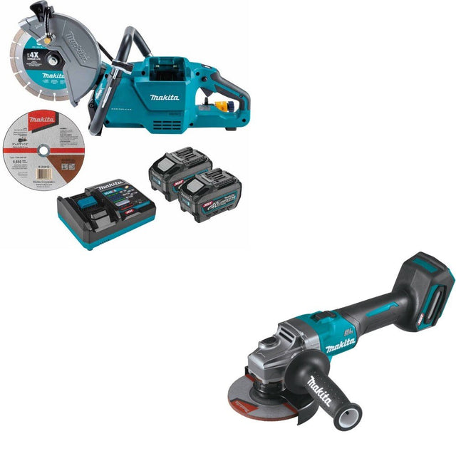 Makita GEC03T Power Cutter Kit W/ FREE GAG01Z Angle Grinder