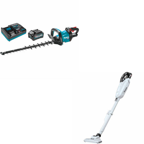 Makita GHU01M1 40V Max XGT Hedge Trimmer Kit W/ FREE GLC02Z 40V Max XGT Vacuum