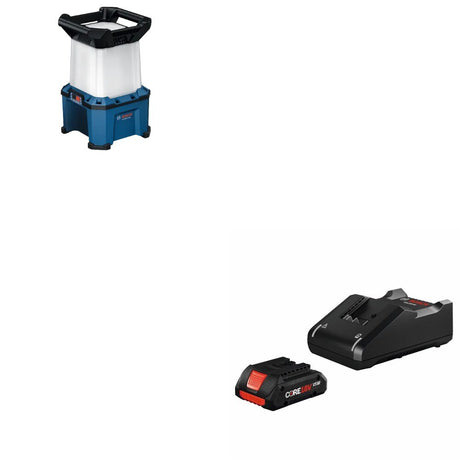 Bosch GLA18VH-7500 Area Light Kit W/ FREE GXS18V-15N15 18V Starter Kit