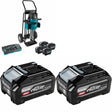 Makita GMH04PL4X 80V Breaker Hammer Kit W/ FREE BL4040F 4.0Ah Battery, 2 Pack