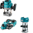 Makita GPR01Z Plunge Router Kit W/ GPK01Z Planer and FREE GTR01Z Compact Router