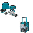 Makita GPS01M1J Plunge Saw Kit W/ FREE GRM02 Job Site Radio