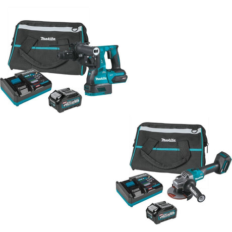 Makita GRH02M1 Rotary Hammer Kit W/ FREE GAG01M1 Angle Grinder