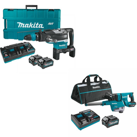 Makita GRH06PM 80V max (40V X2) XGT 2" AVT Rotary Hammer W/ FREE GRH07M1W Rotary Hammer