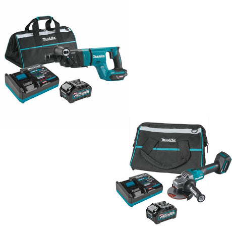 Makita GRH07M1 Rotary Hammer Kit W/ FREE GAG01M1 Angle Grinder