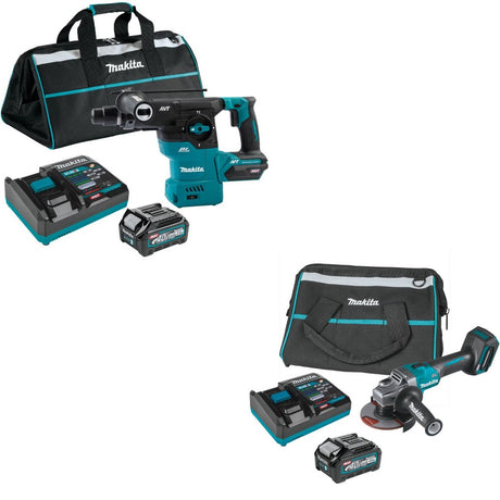 Makita GRH08M1 Rotary Hammer Kit W/ FREE GAG01M1 Angle Grinder Kit