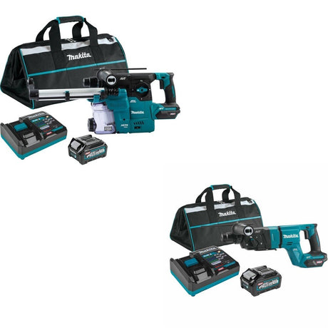 Makita GRH08M1W Rotary Hammer Kit w/ Dust Extractor W/ FREE GRH07M1 Hammer Kit