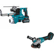 Makita GRH10D1W 40V Max XGT 13/16" Rotary Hammer Kit W/ FREE GAG13Z 40V Grinder