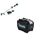 Makita GRU01M1 40V max XGT 15" String Trimmer Kit (4.0Ah) W/ BL4080F 40V max XGT 8.0Ah Battery