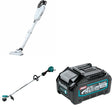 Makita GRU01Z 40V max XGT 15" String Trimmer W/ GLC02Z 4-Speed Compact and BL4040 4.0Ah Battery