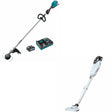 Makita GRU04M1 40V Max XGT String Trimmer Kit W/ FREE GLC02Z 40V Max XGT Vacuum