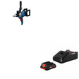 Bosch GRW18V-120N Mud Mixer Kit W/ FREE GXS18V-15N15 18V Starter Kit