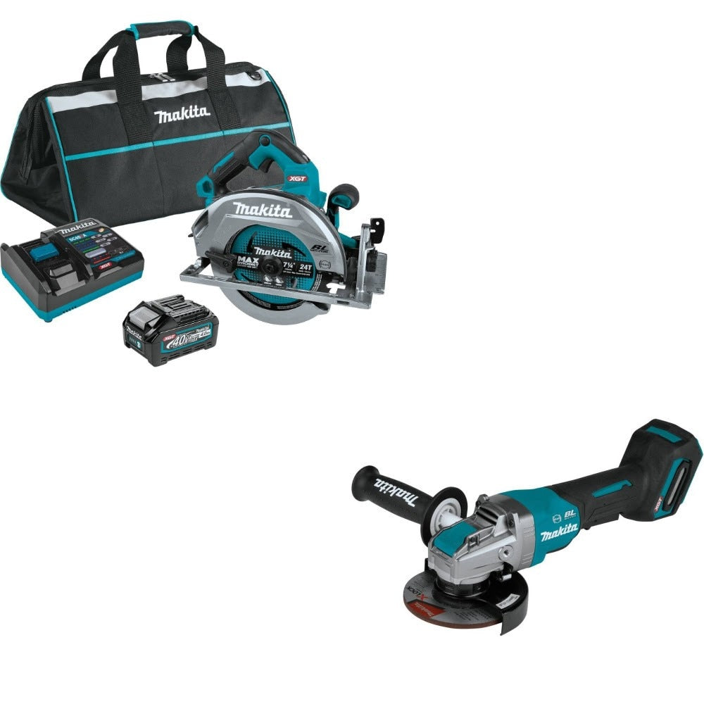 Makita GSH01M1 Circular Saw Kit W/ FREE GAG13Z Angle Grinder