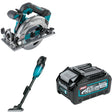 Makita GSH05Z Circular Saw Kit W/ GLC01Z Vacuum and FREE BL4040 Battery