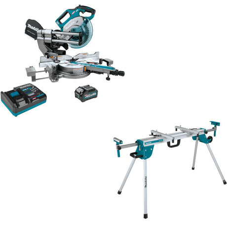 Makita GSL02M1 40V Max XGT 8-1/2" Miter Saw Kit W/ FREE WST06 Miter Saw Stand