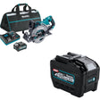 Makita GSR01M1 40V max XGT Rear Handle 7-1/4" Circular Saw Kit, 4.0 Ah W/ BL4080F 8.0Ah Battery