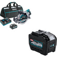 Makita GSR02M1 40V max XGT Rear Handle 10-1/4" Saw Kit W/ BL4080F 40V max XGT 8.0Ah Battery