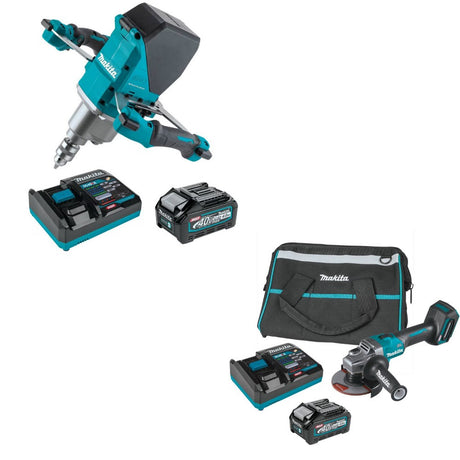 Makita GTU01M1 Mixer Kit W/ FREE GAG01M1 Angle Grinder Kit