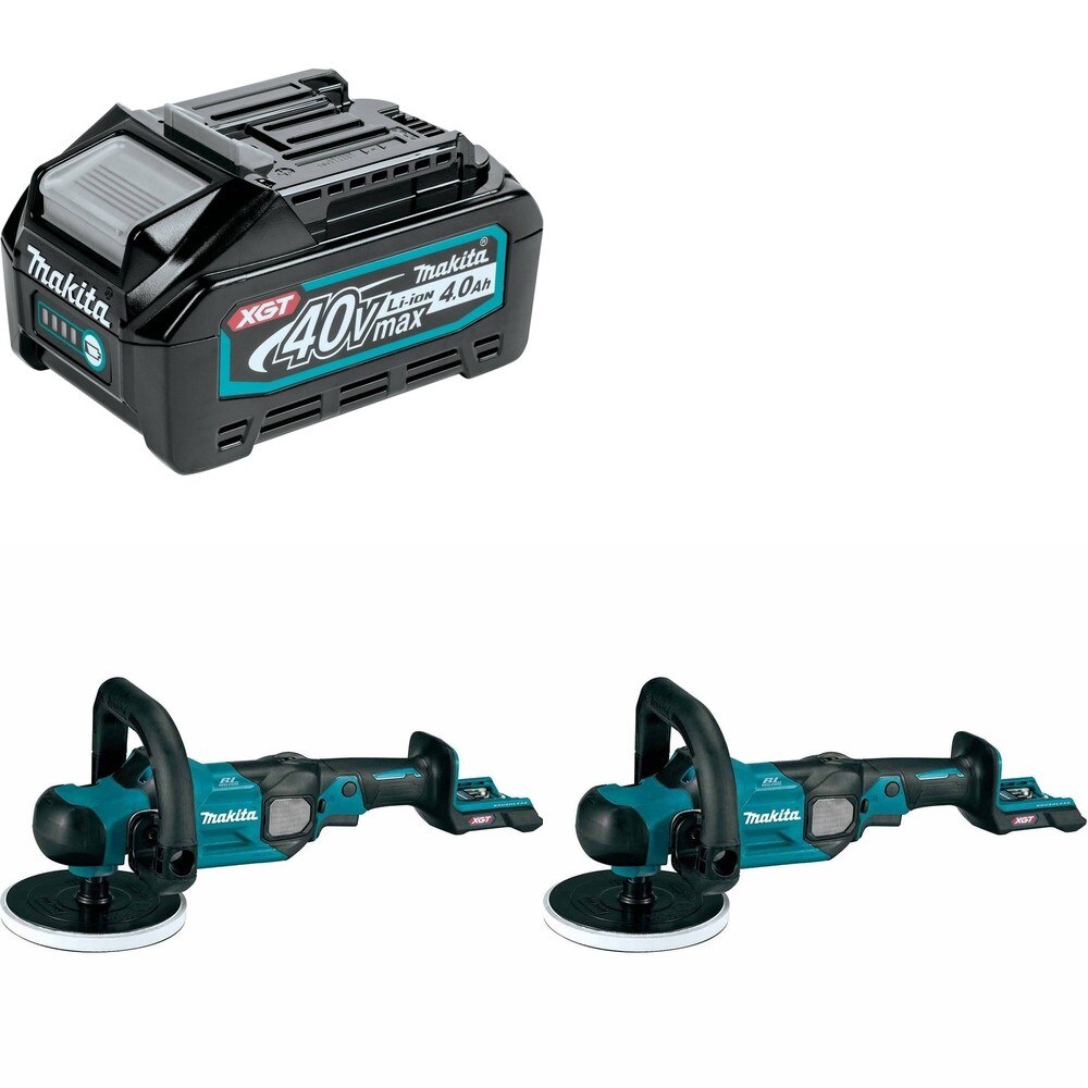 Makita GVP01Z[2] Polisher W/ FREE BL4040 Battery