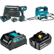 Makita GWT01D 40V max XGT Impact Wrench Kit W/ FREE Gun, Adapters & 3Ah Battery