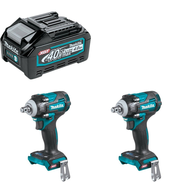 Makita GWT04Z[2] Impact Wrench W/ FREE BL4040 Battery