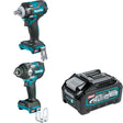 Makita GWT07Z Impact Wrench W/ GWT04Z Impact Wrench and FREE BL4040 Battery