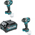Makita GWT08Z Impact Wrench, 2 Pack Kit W/ FREE BL4040 Battery