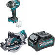 Makita GWT08Z Impact Wrench Kit W/ Circular Saw and FREE Battery