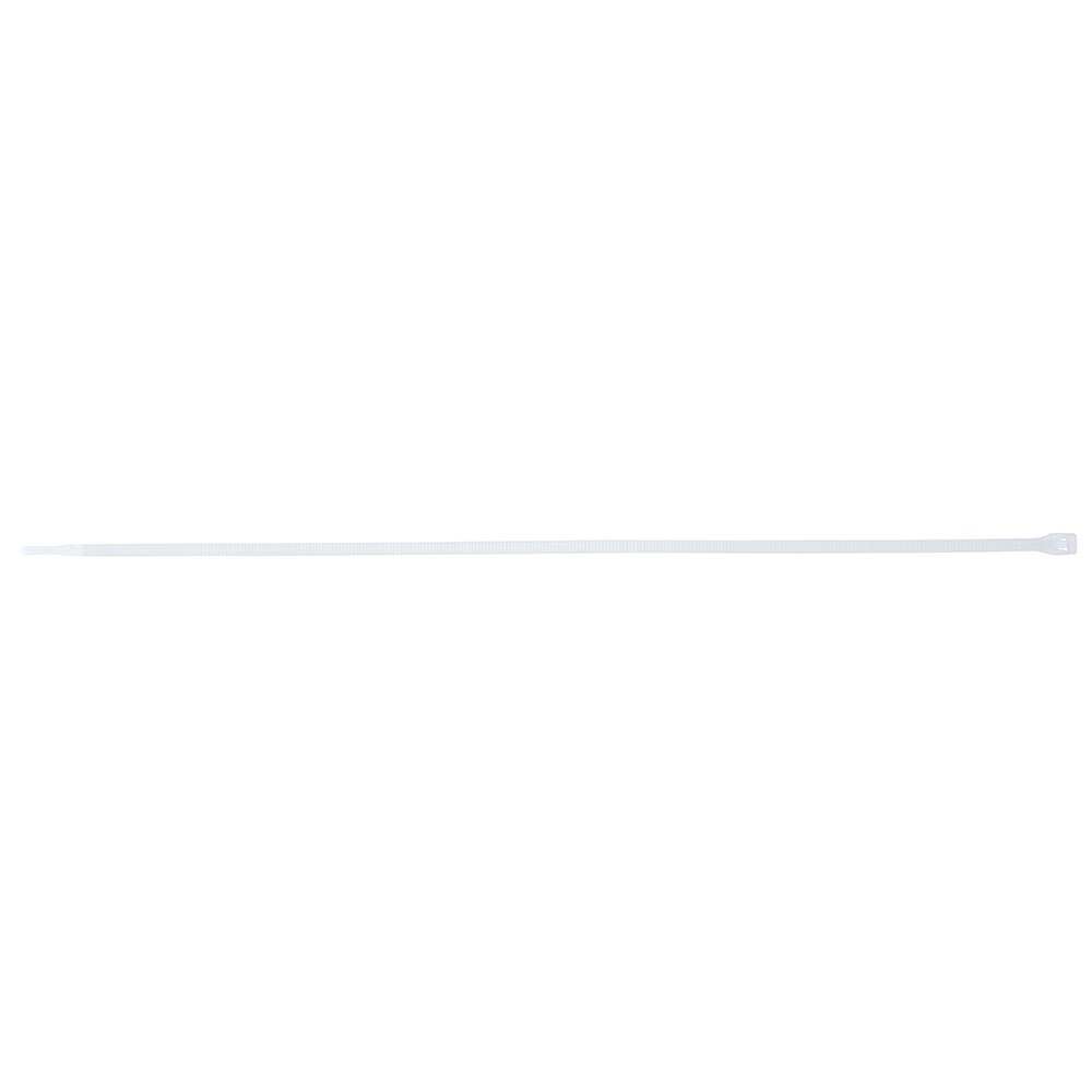 Gardner Bender 46-210 11" Double Lock Cable Ties, Natural, 45 lbs., 100 Pack/Bag