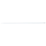 Gardner Bender 46-210 11" Double Lock Cable Ties, Natural, 45 lbs., 100 Pack/Bag