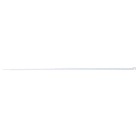 Gardner Bender 46-210 11" Double Lock Cable Ties, Natural, 45 lbs., 100 Pack/Bag