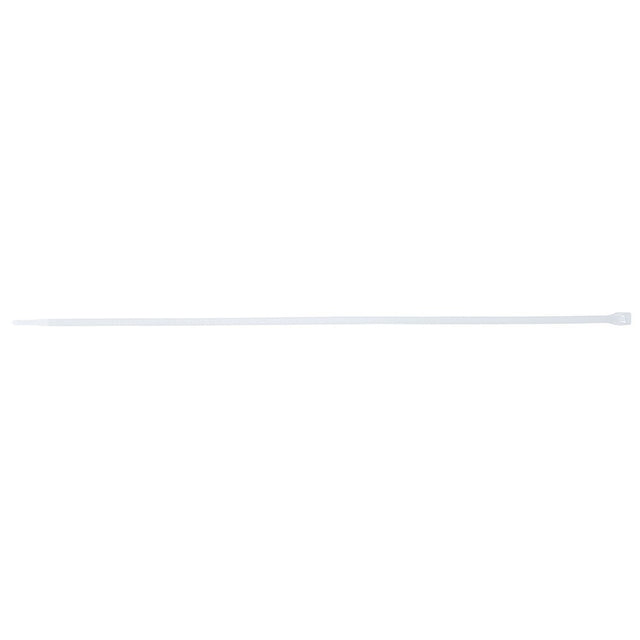 Gardner Bender 46-210 11" Double Lock Cable Ties, Natural, 45 lbs., 100 Pack/Bag