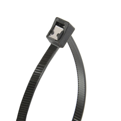 Gardner Bender 46-308UVBSC Cable Tie Self Cutting 8" 50lb, Black (50-Pack)