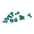 Gardner Bender  GGS-1512R SCREW GROUNDING 10-32 X 3/8 Washer Hex Head Green 12/CD