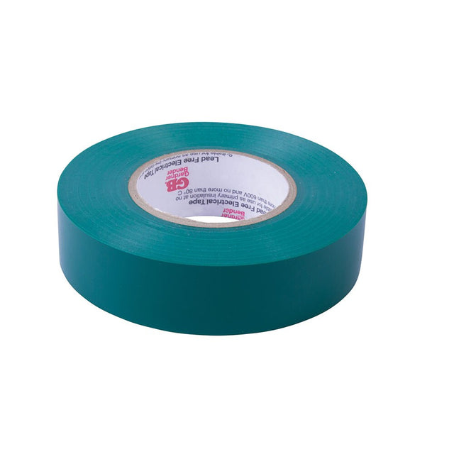 Gardner Bender  GTG-667P Electrical Tape 3/4" x 66 x 7 mil Green Puck