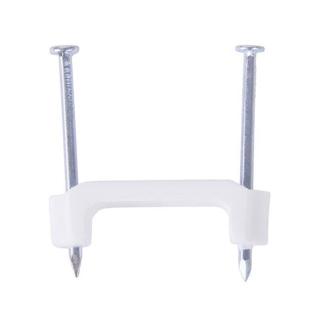 Gardner Bender  PS-75 Plastic Staple 3/4" White, 50/Bag